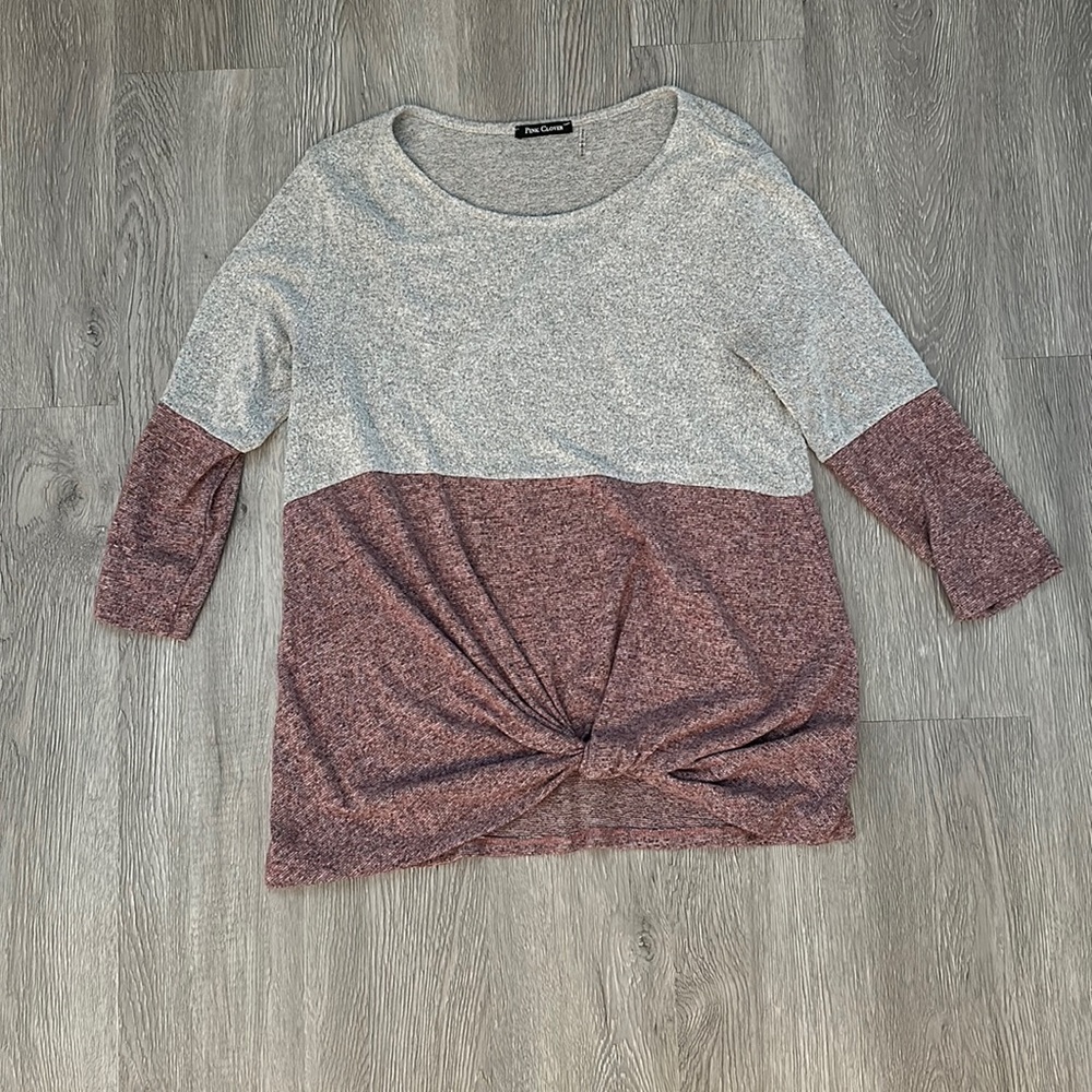 Pink clover shirt